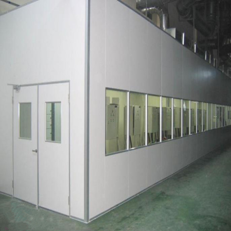 岩棉板隔墙 a级防火 室内隔断 厂房彩钢板隔房间 办公室活动房