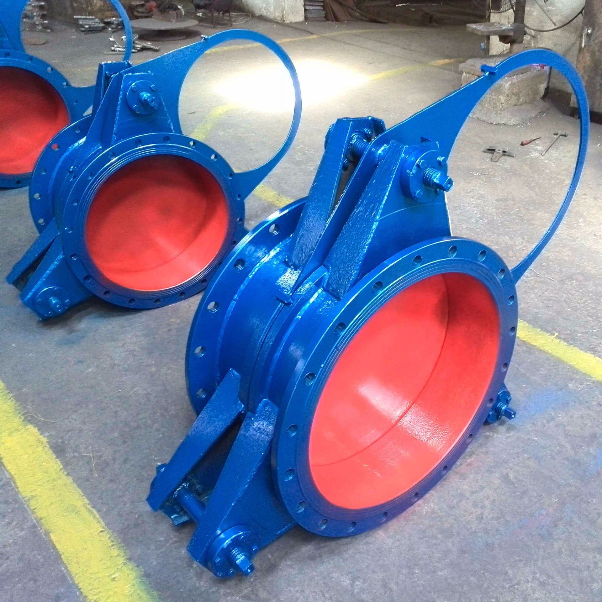 温州致信阀门厂家直销 盲板阀冶金电动推杆式扇形盲板阀 眼镜阀-阿里