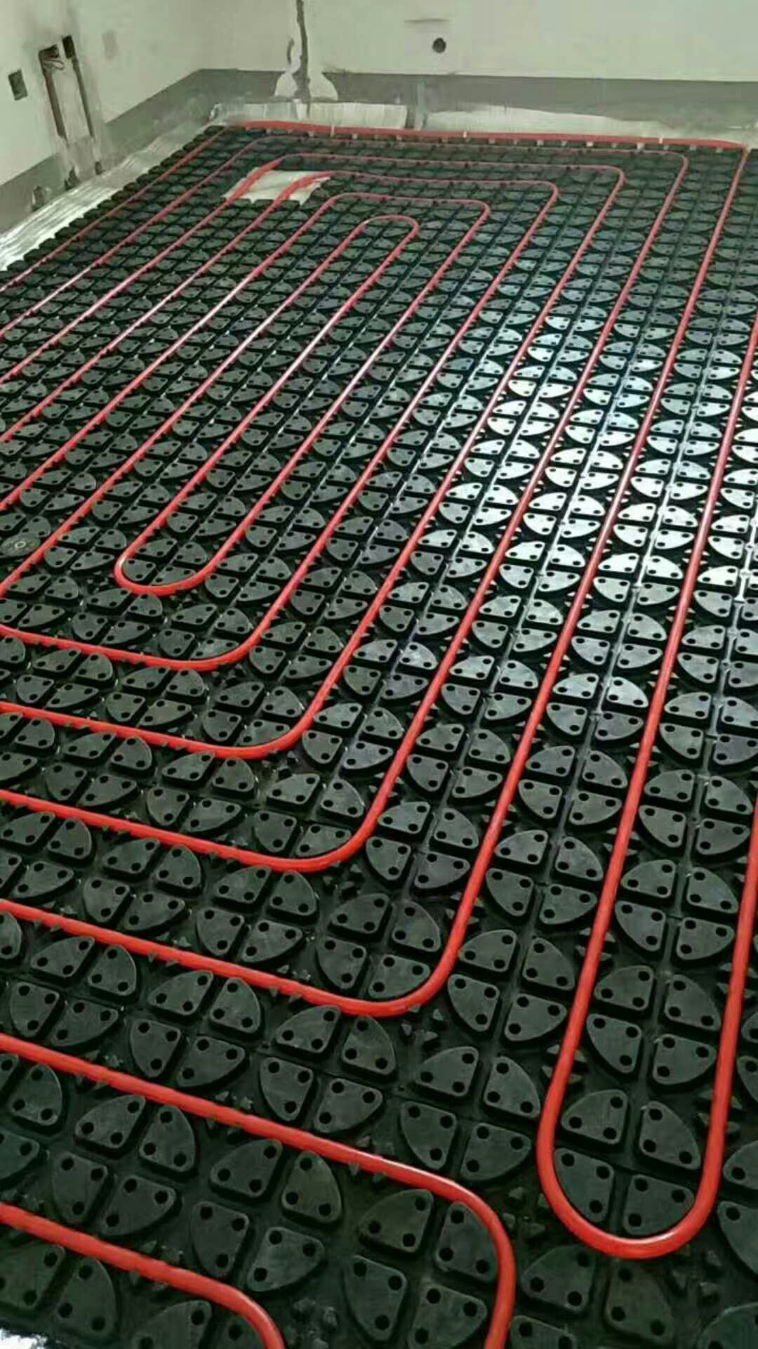 供应地暖模块湿式 免回填地暖模块 超薄塑料地暖模块地热模块