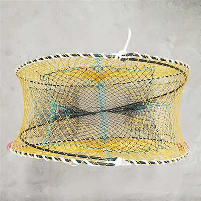 厂家直销加大加粗蟹子笼 60*25厘米 鱼笼 螃蟹笼 弹簧笼