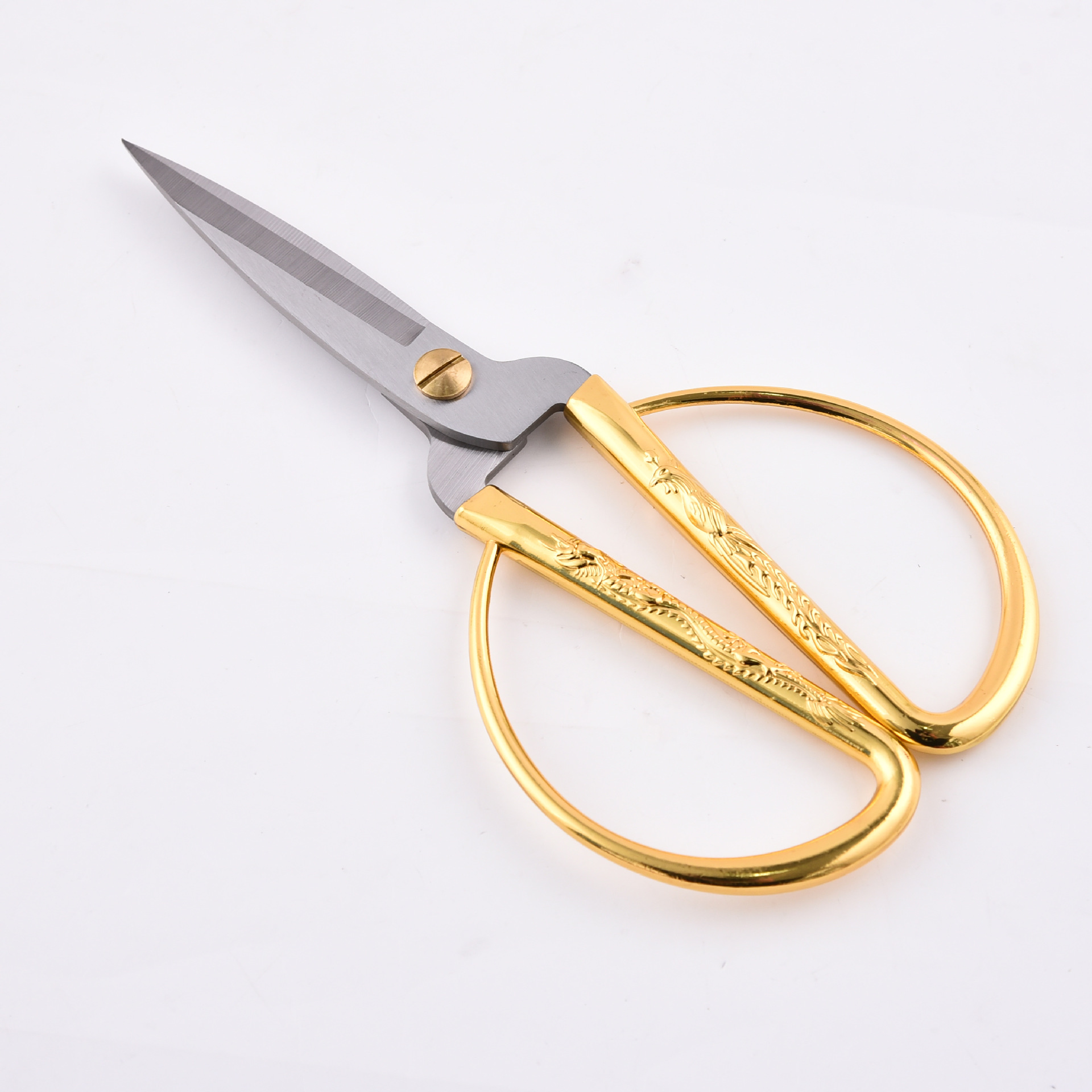 包邮淳美3#龙凤剪刀喜庆剪子公司开业剪彩剪刀锌合金剪刀