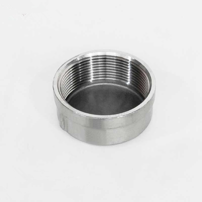 批发正304316不锈钢内丝管帽管堵管道配件4分塞头内丝堵头闷头