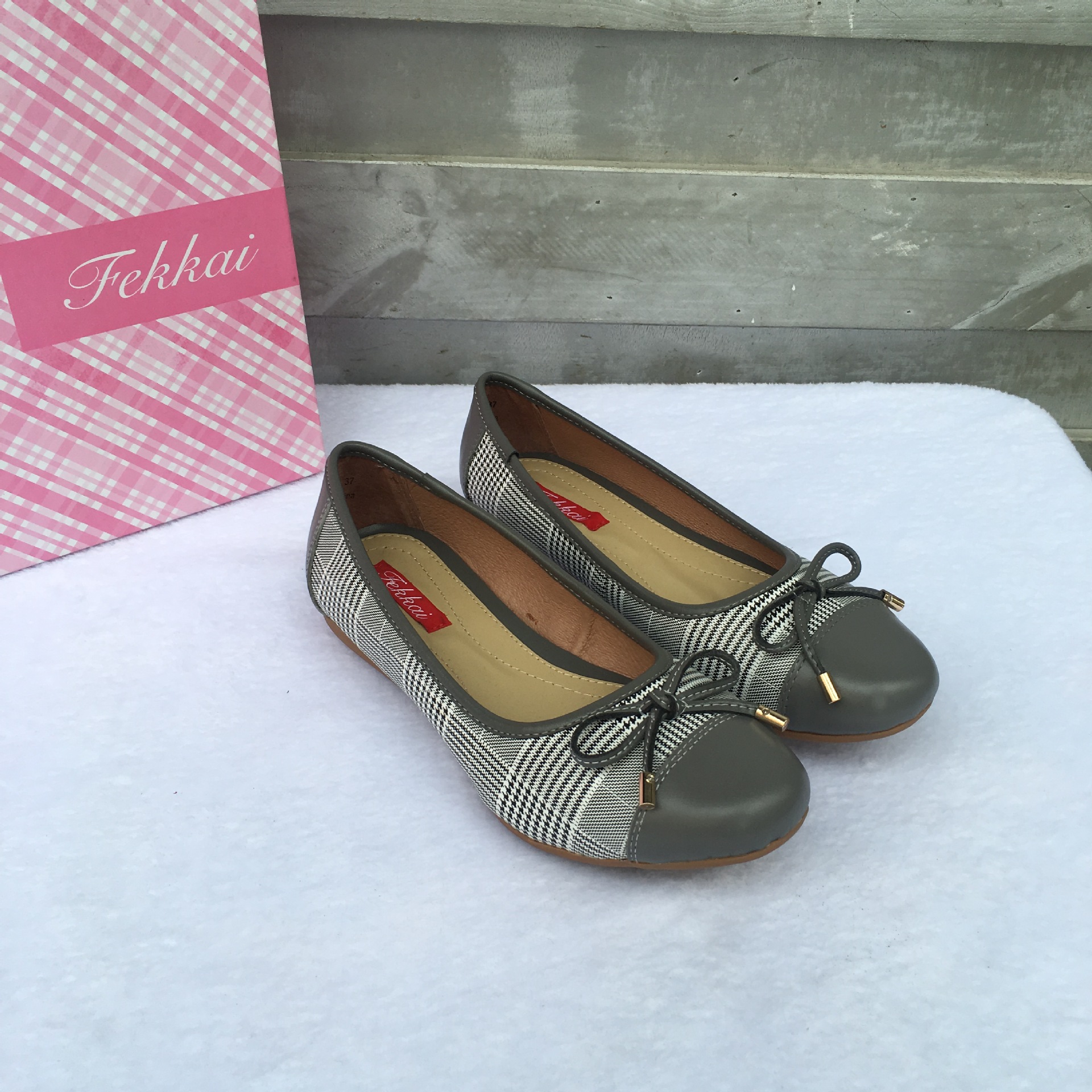 fekkai/菲凯平底休闲女鞋 舒适休闲鞋 全真皮单鞋 代理 批发