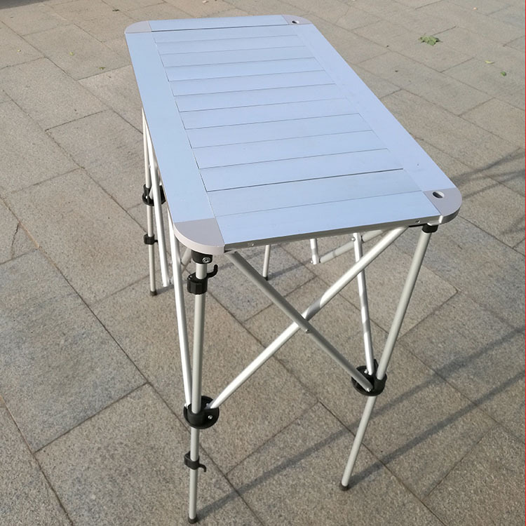 铝合金促销台户外便携广告地推桌折叠桌超市试吃台展览展示架