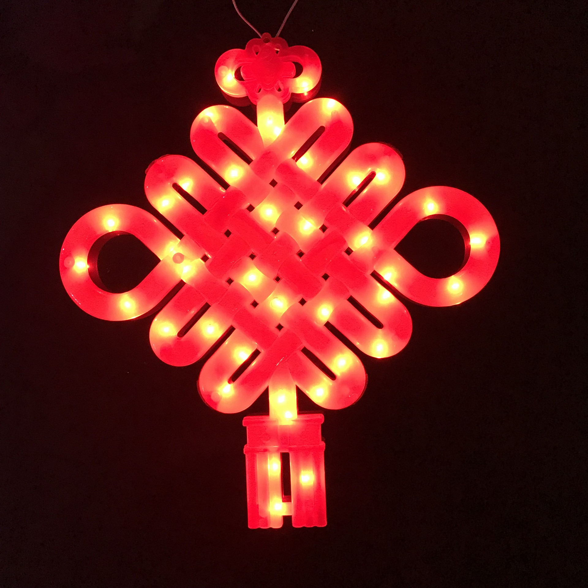 发光中国结灯光节led中国结会发光室外广场街景装饰美陈亮化