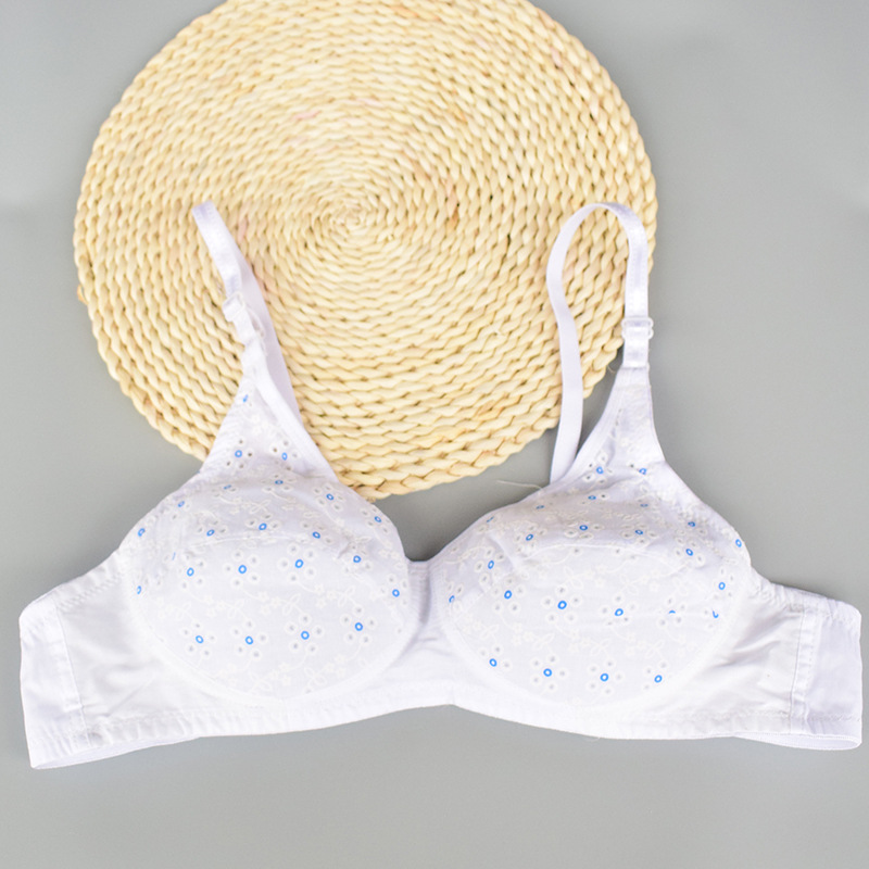 棉布中老年内衣 胸罩 文胸 中老年布文胸小碎花