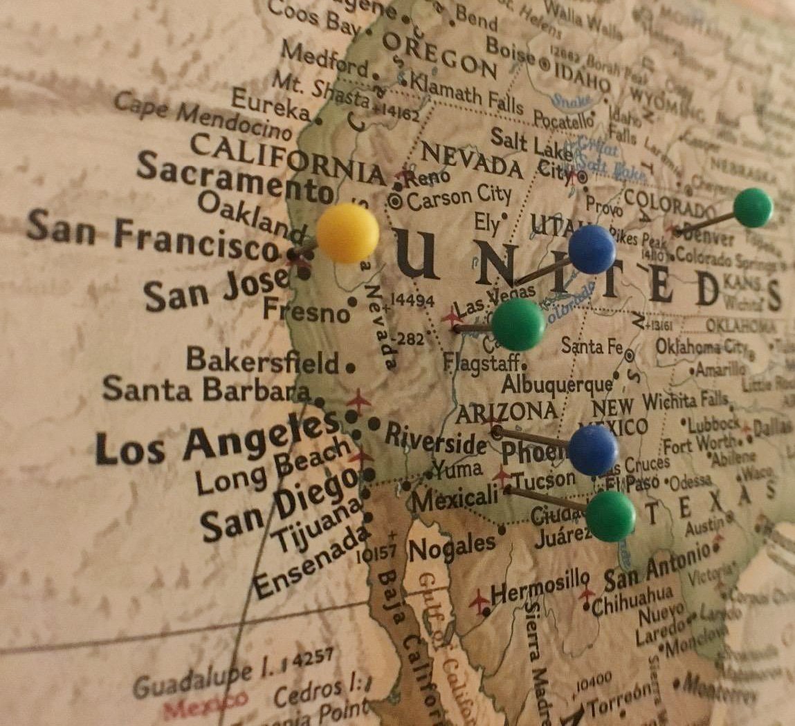 工厂直供玫瑰金色5mm金属色大头针圆球钉办公软木图钉地图标记