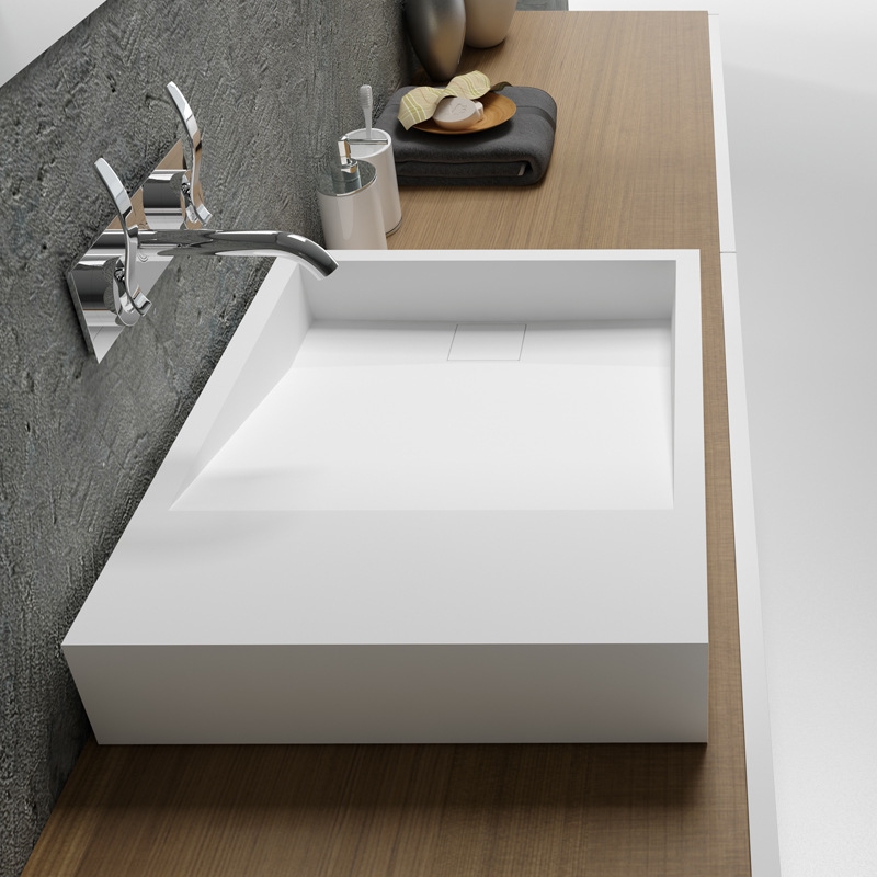 卫浴厂家直销人造石亚克力洗手台台上盆