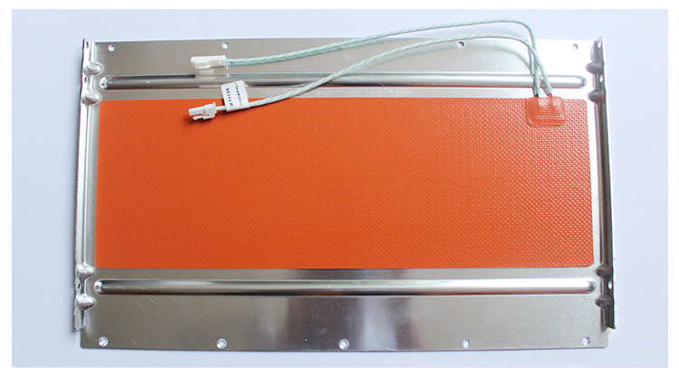 硅橡胶加铝板加热器 汽车用调温硅胶电加热板 油桶液化气罐加热器