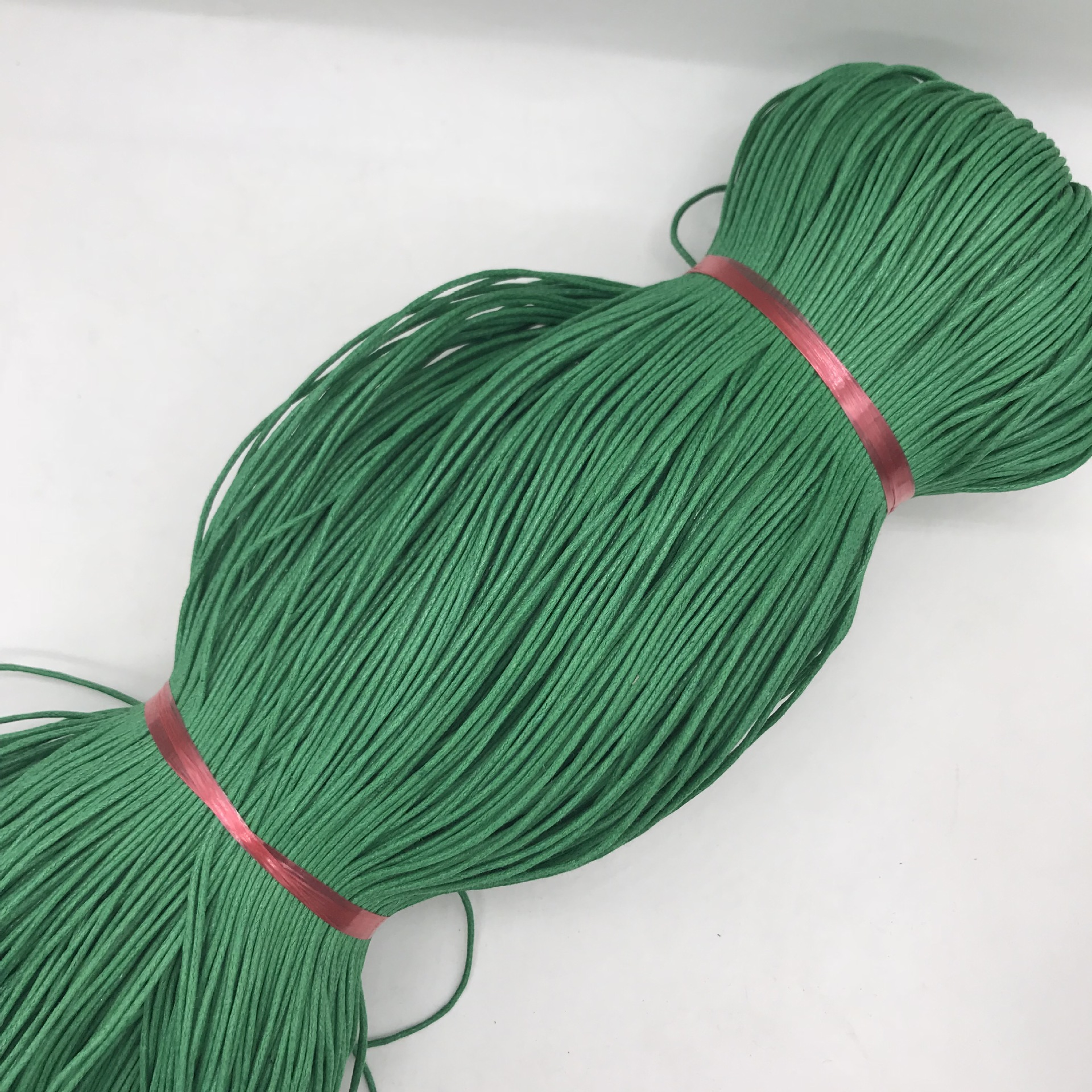 5mm2mm彩色圆棉蜡绳包芯蜡线diy手链项链编织服装吊牌蜡绳