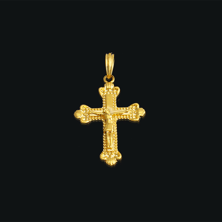 欧美街头爆款首饰 十字架吊坠 夜店嘻哈男女项链优选 速卖通爆款_义乌