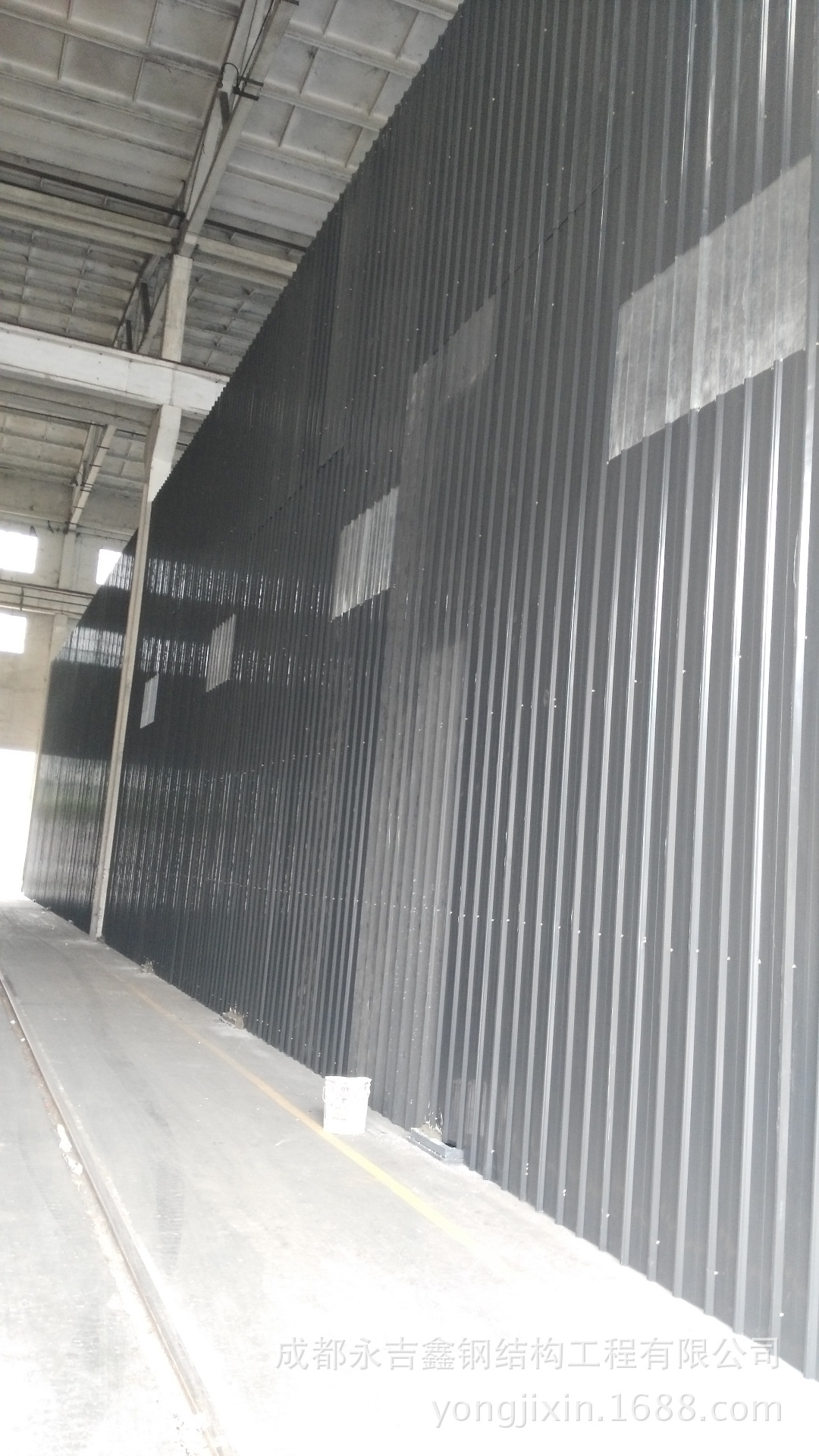 成都厂房 车间彩钢岩棉防火板隔断墙