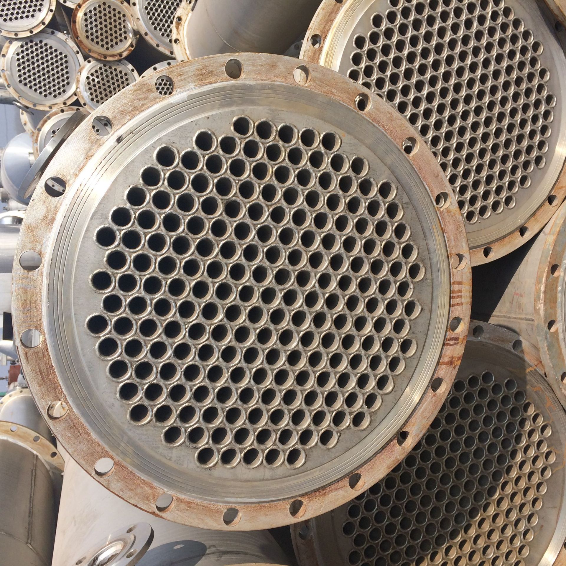 二手列管冷凝器 二手不锈钢冷凝器 钛管冷凝器 列管式冷凝器