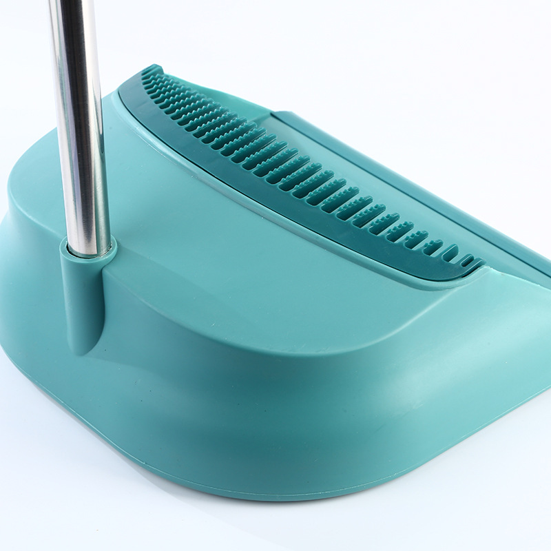 Household Soft Fur Broom Self-Contained Comb Teeth Windproof Broom Dustpan Set Combination 0119