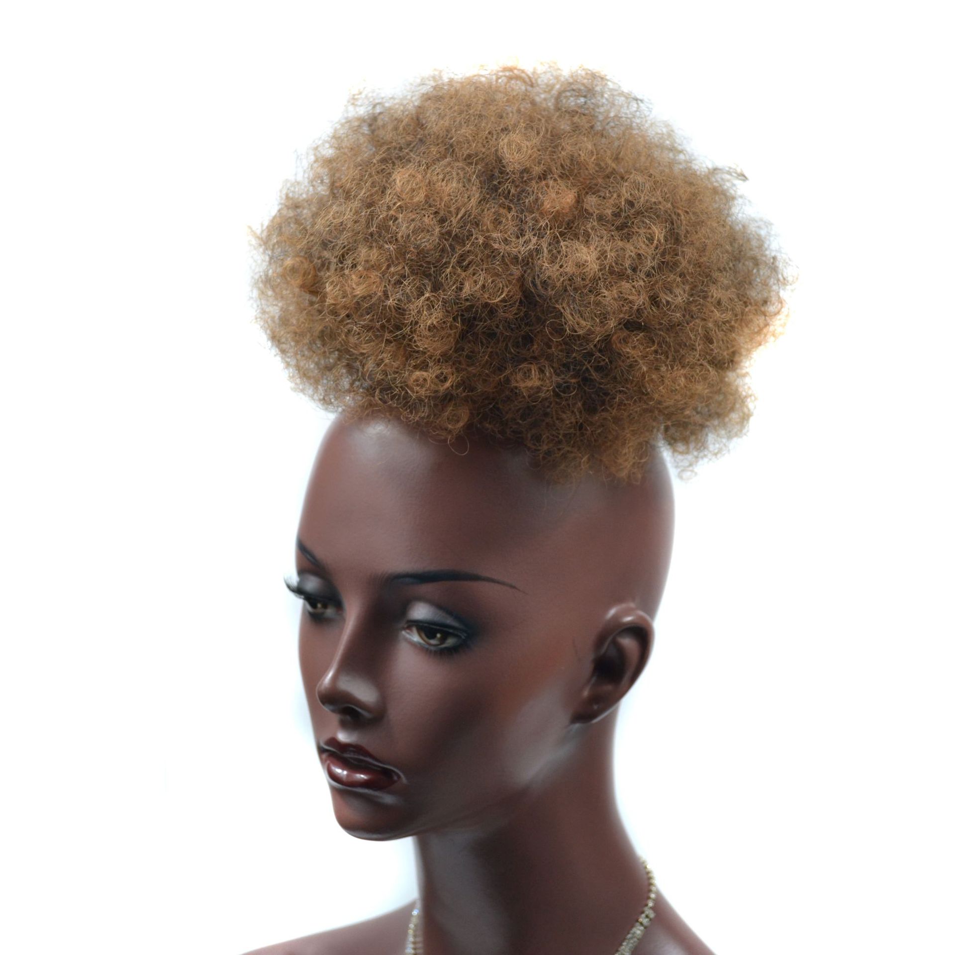 黑人发包 大号小号毛毛虫发包 爆炸头丸子头假发包 蓬松微卷发包