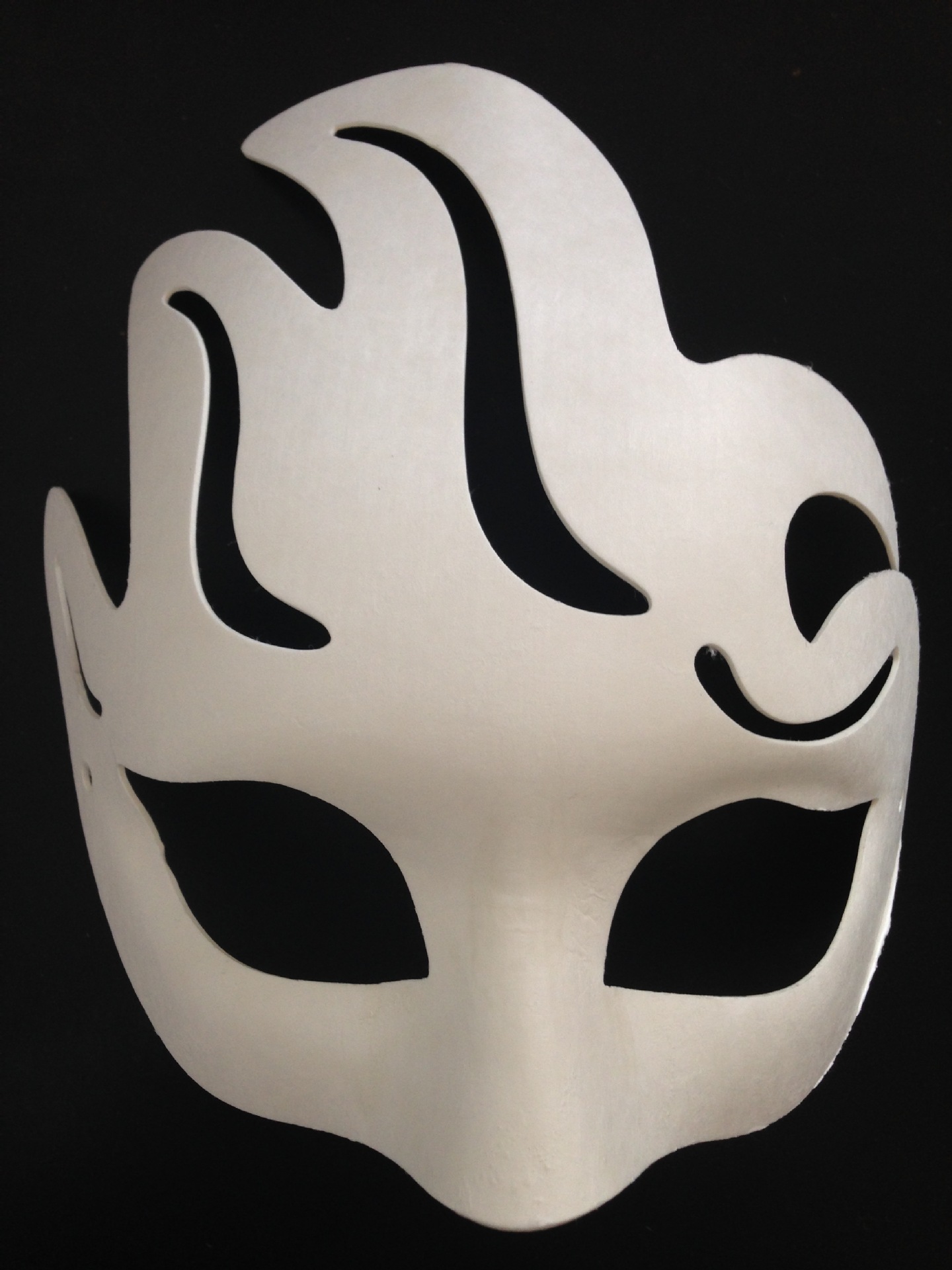 diy白色纸浆面具手绘面具 儿童幼儿园教具纸浆面具 万圣节diy面具