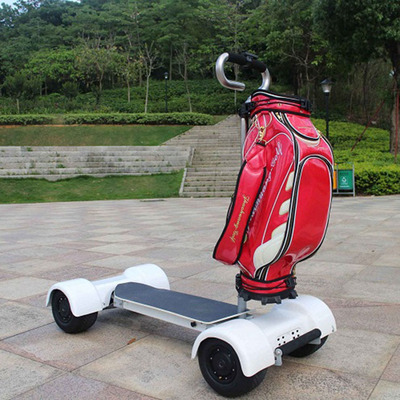 出口新品四轮平衡车电动车四轮高尔夫球专用车流行滑板智能车