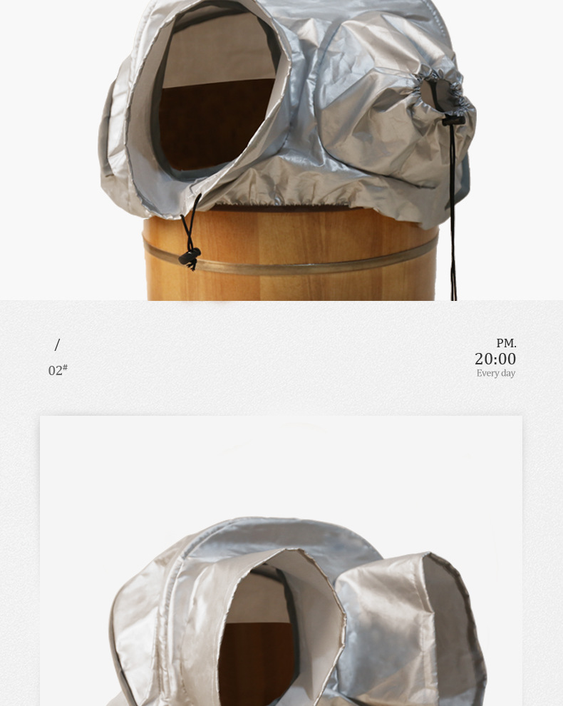 蒸脚蒸汽熏蒸罩足浴泡脚膝盖罩熏衣罩汗蒸服木桶折叠罩子现货批发