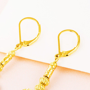 黄金 吊坠 耳环