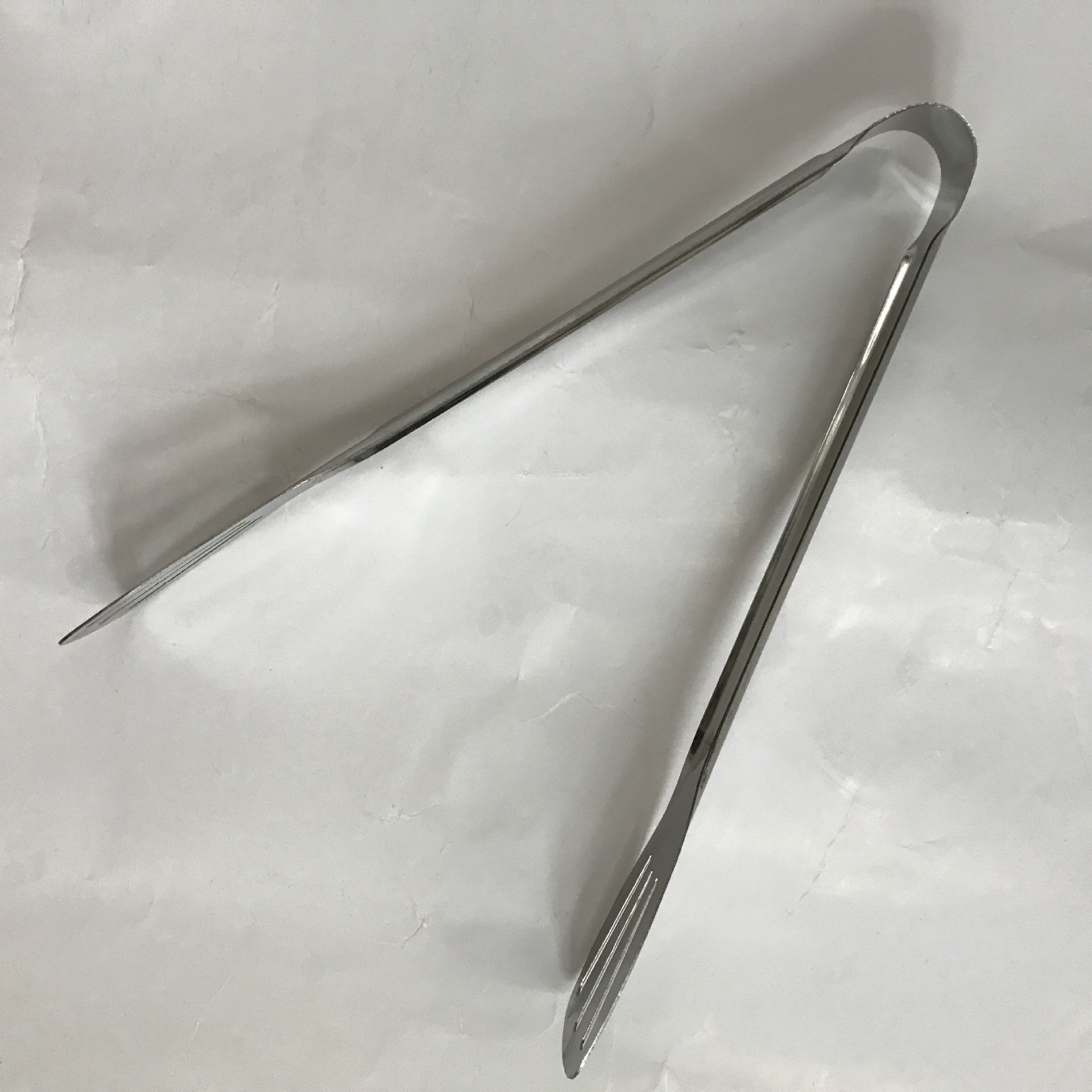 不锈钢食品夹三线食物夹烧烤夹子面包夹碳夹子牛排夹9寸12寸14寸