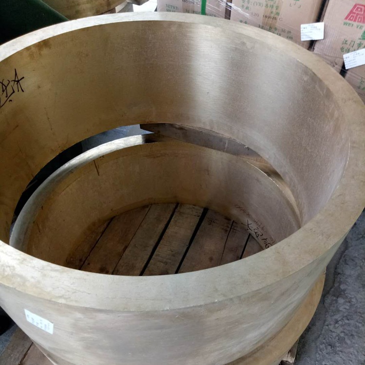 黄铜衬套定做 缩口加工毛细黄铜管 耐磨hpb59-1大口径黄铜套φ600