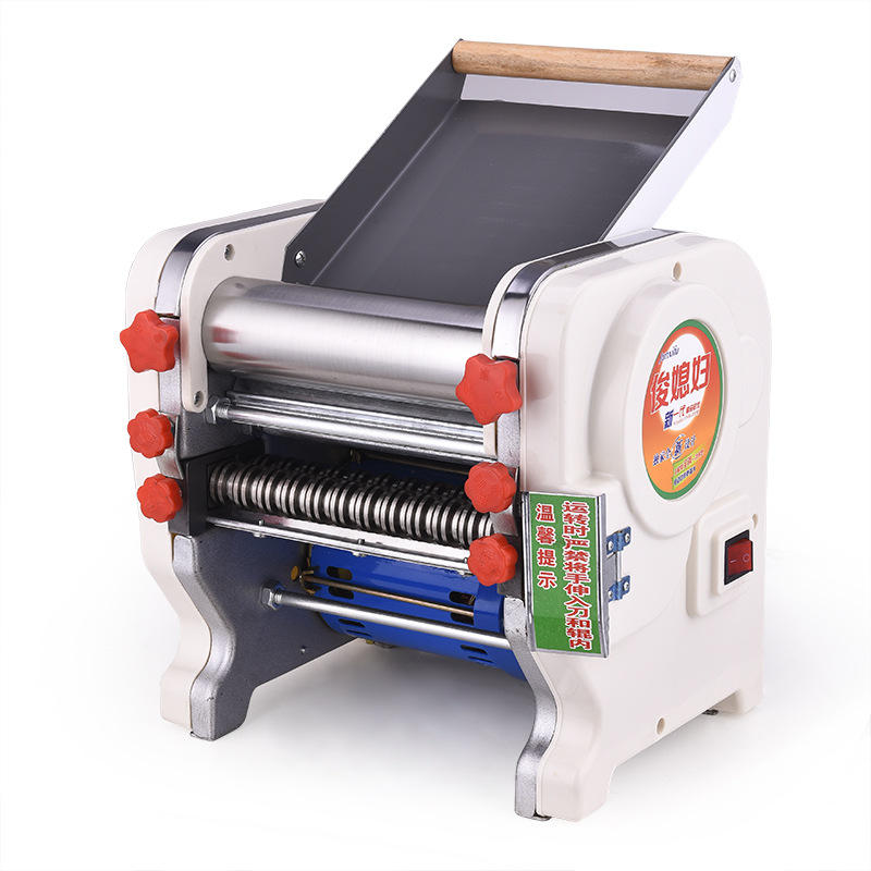 升级款俊媳妇不锈钢家用电动压面机自动面条机商用擀面皮饺子皮机