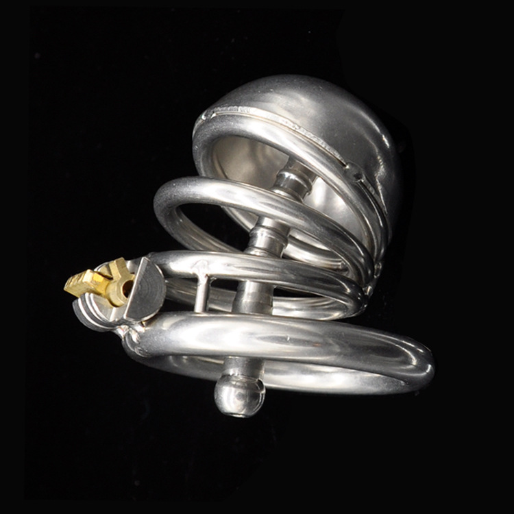 囚鸟正品男用不锈钢贞操锁贞节裤带装置男用女用情趣用品 a219