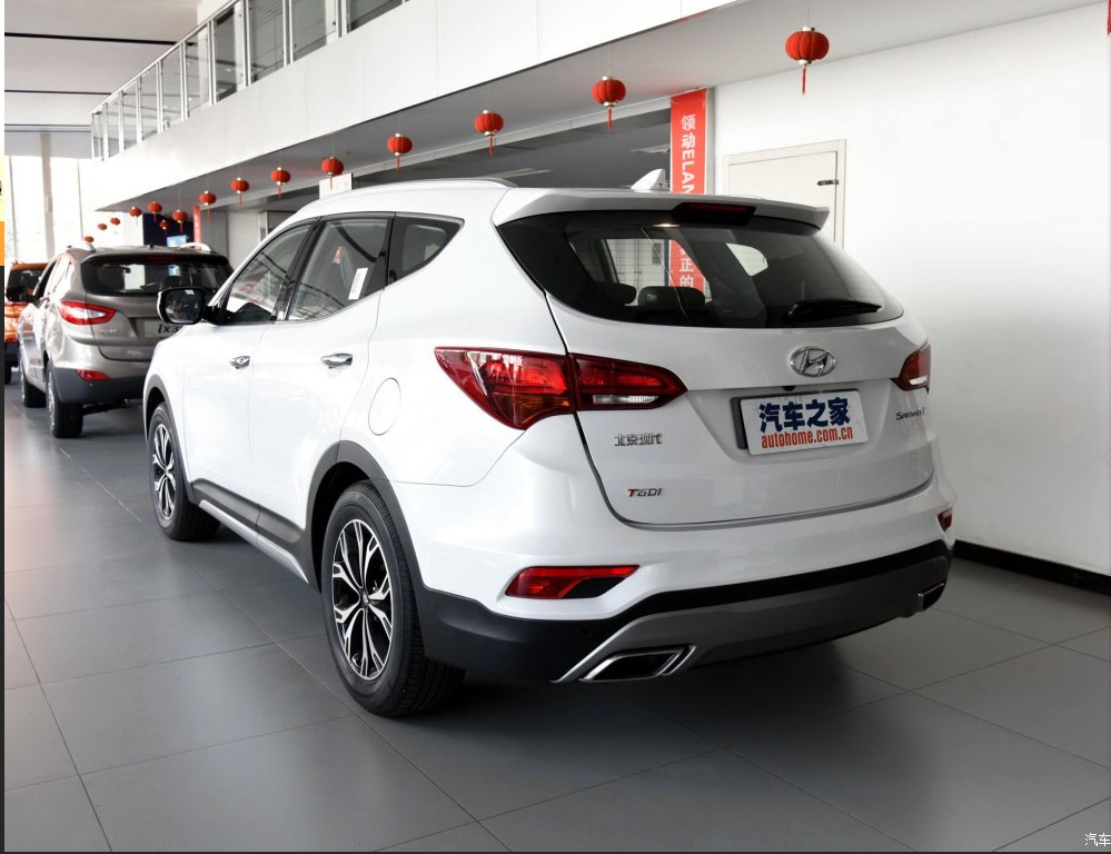 专用于现代全新途胜侧踏板外侧踏板脚踏板迎宾踏板 圣达菲 现代