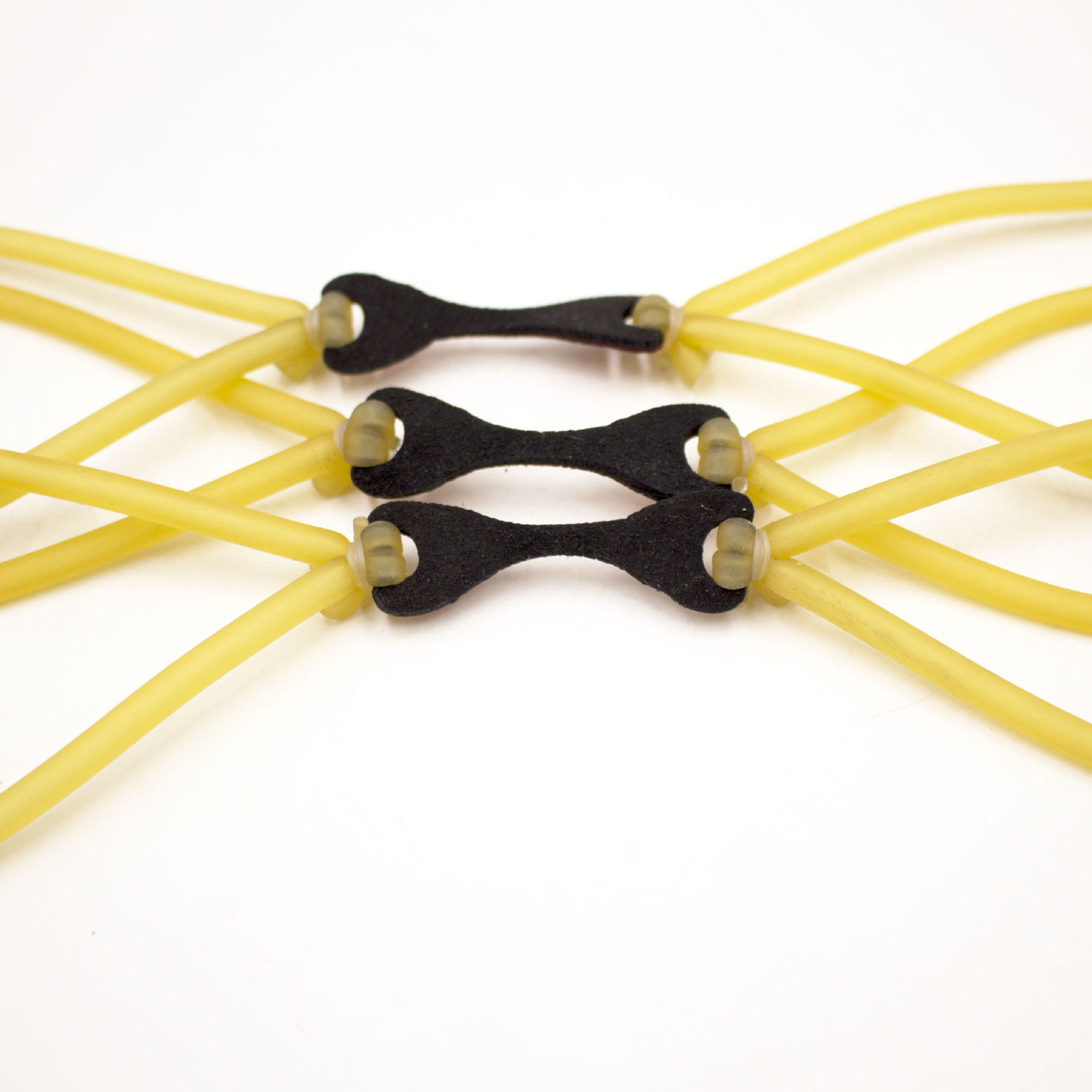 射鱼专用镖弦扁皮筋九九折 射箭黑红圆皮筋 1745卡球弹弓皮筋组