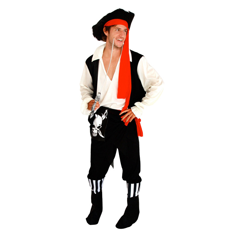 万圣节cosplay服装化妆舞会服饰加勒比海盗船长衣服成人海盗服装
