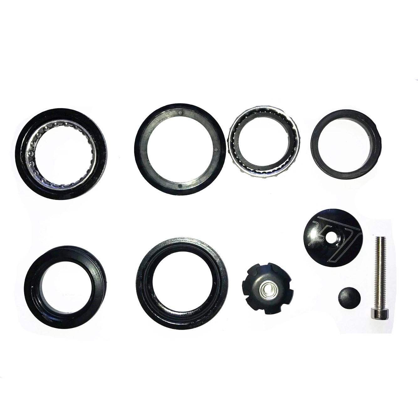 山地车常用44mm碗组 自行车单车山地车车头碗山地车碗组隐藏八件