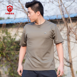 夏季热卖圆领海陆空体能训练服 圆领短袖速干t恤男上衣 跨境批发