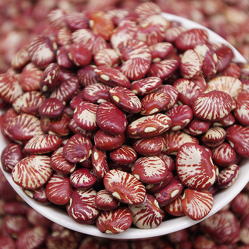 云南地方特产斑马豆花豆荷包豆养生佳品500g 部分地区5斤包邮