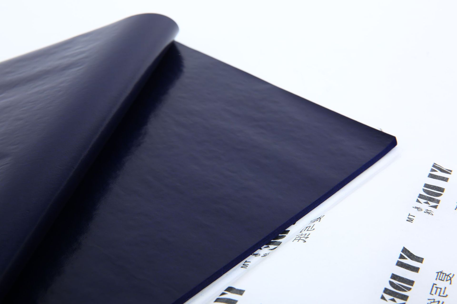 厂家批发薄型复写纸 双面蓝色复写纸 16开印蓝纸100张复写纸