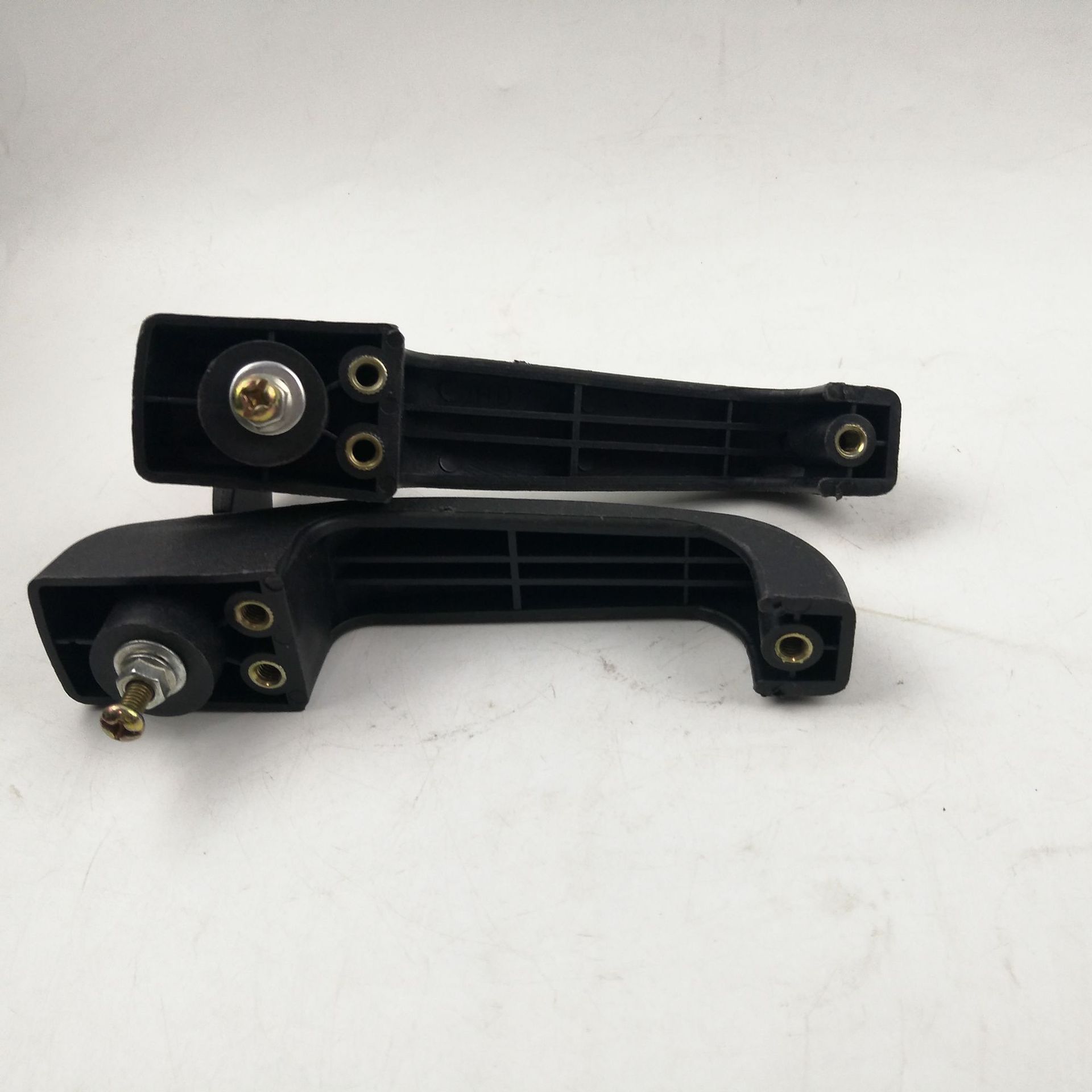 电动三轮车棚车两开门门把手黑色车门锁把手