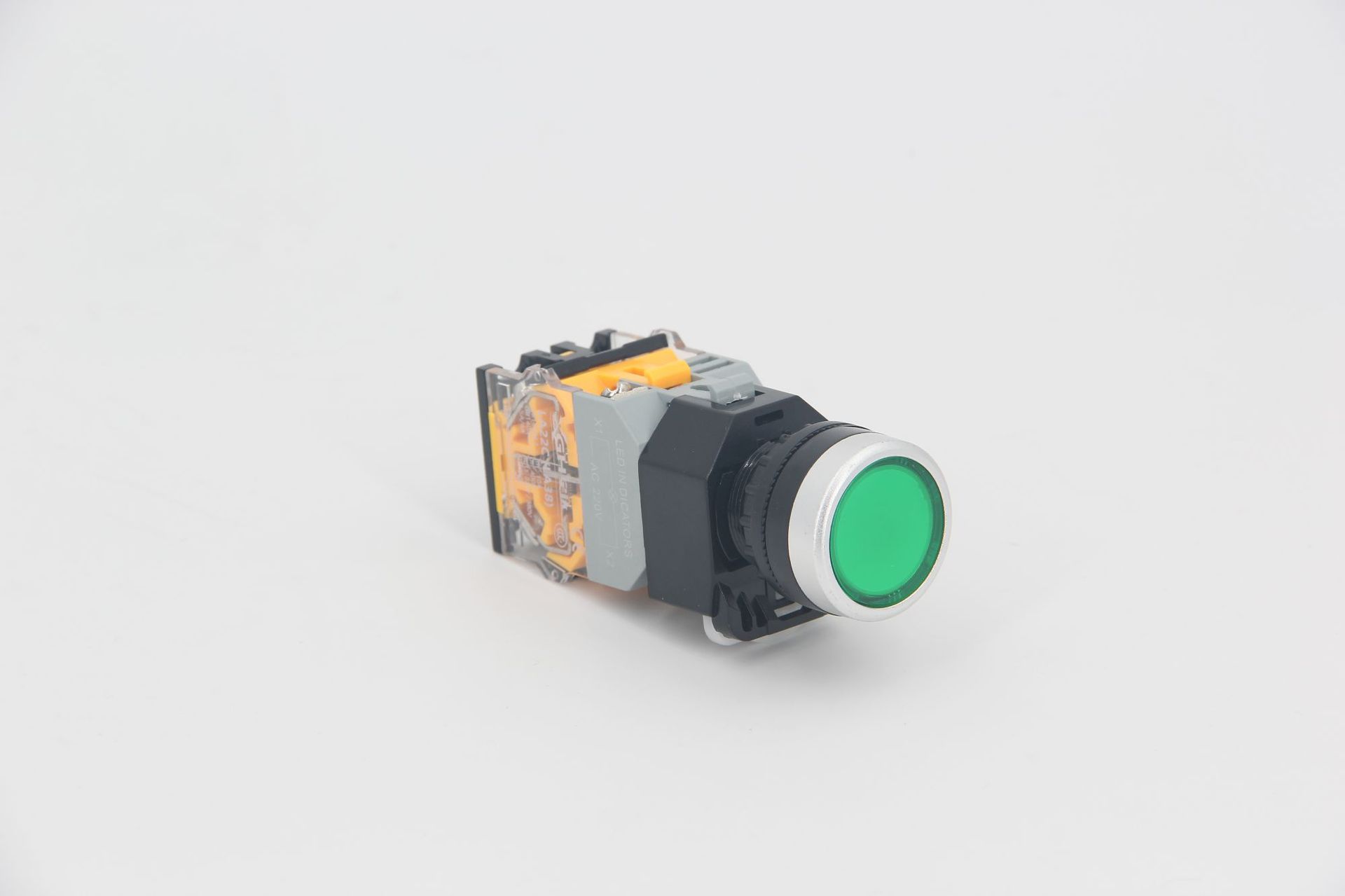 自复式 带灯平钮 la38-11d厂家直销控制设备按钮开关