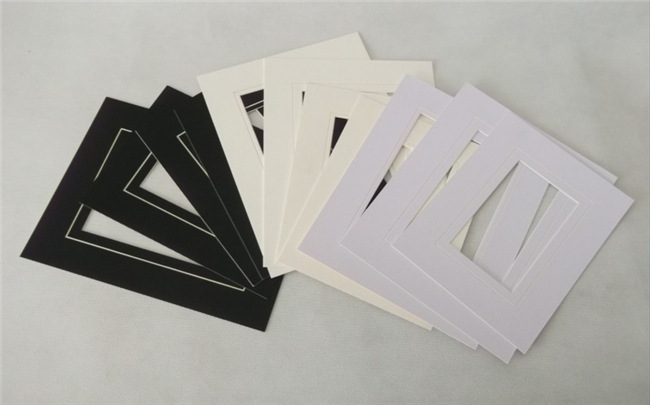 学校美术作品裱画框卡纸v槽创意儿童画挂墙单框4k8开a3a4卡纸相框