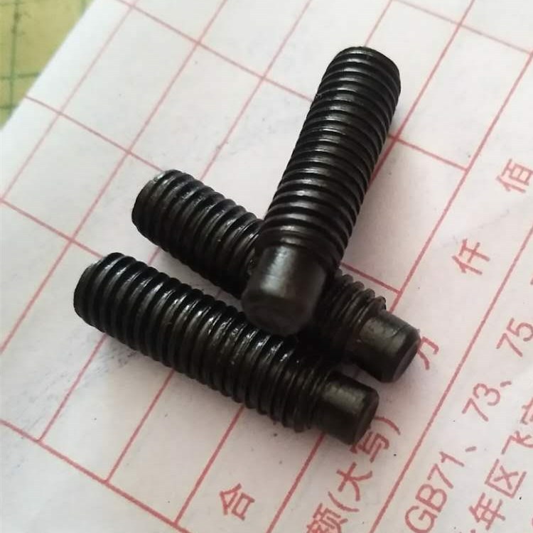 gb79内六角圆柱端紧定/顶丝/机米螺钉 内六角柱端紧定 厂家直销