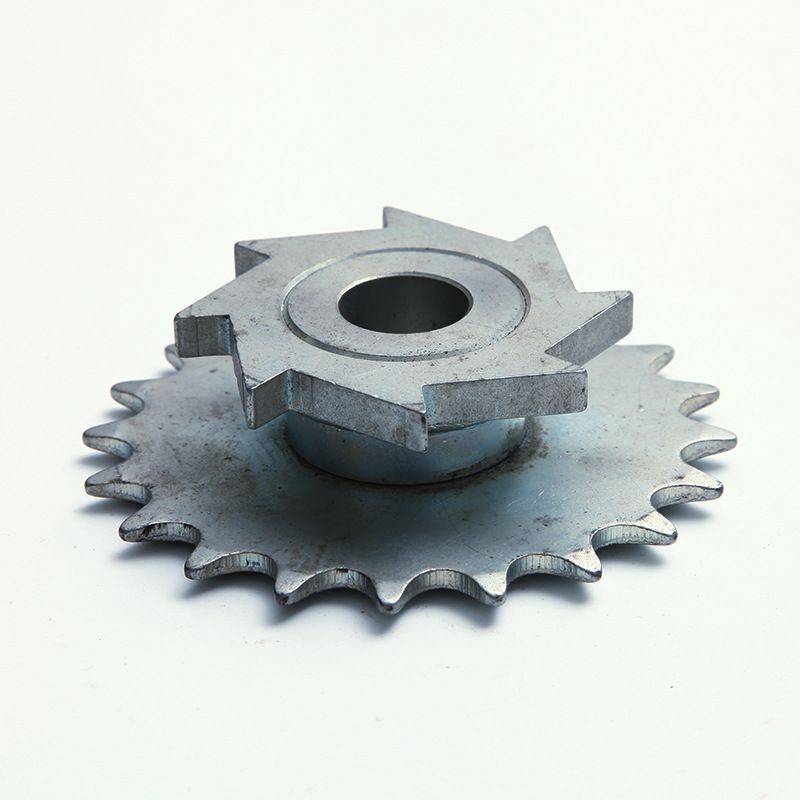 自行车不锈钢链轮配件定制山地车改装金属零件电动车链条齿轮