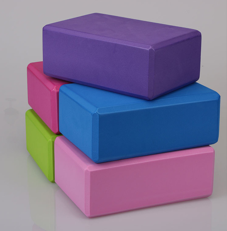 高密度瑜伽砖将近500克高密度高质量双色瑜伽砖瑜伽馆必备神器
