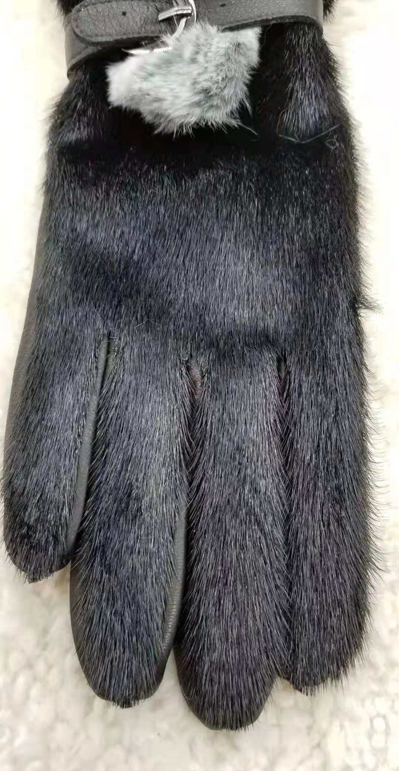 新款海豹皮手套 新雪丽保暖手套 私人定制真皮手套厂家直销