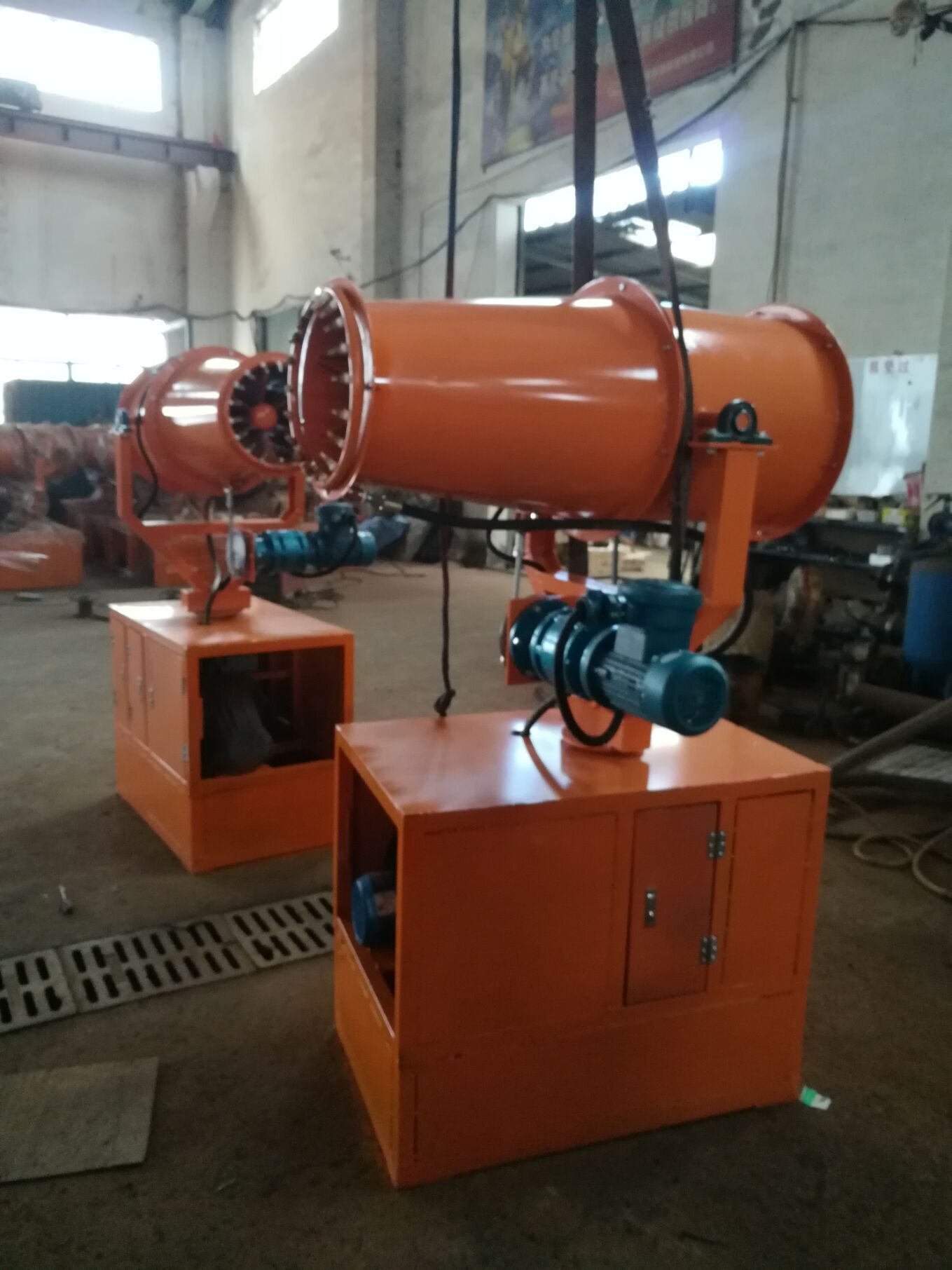 防爆型雾炮机 防爆型除尘降尘雾炮机