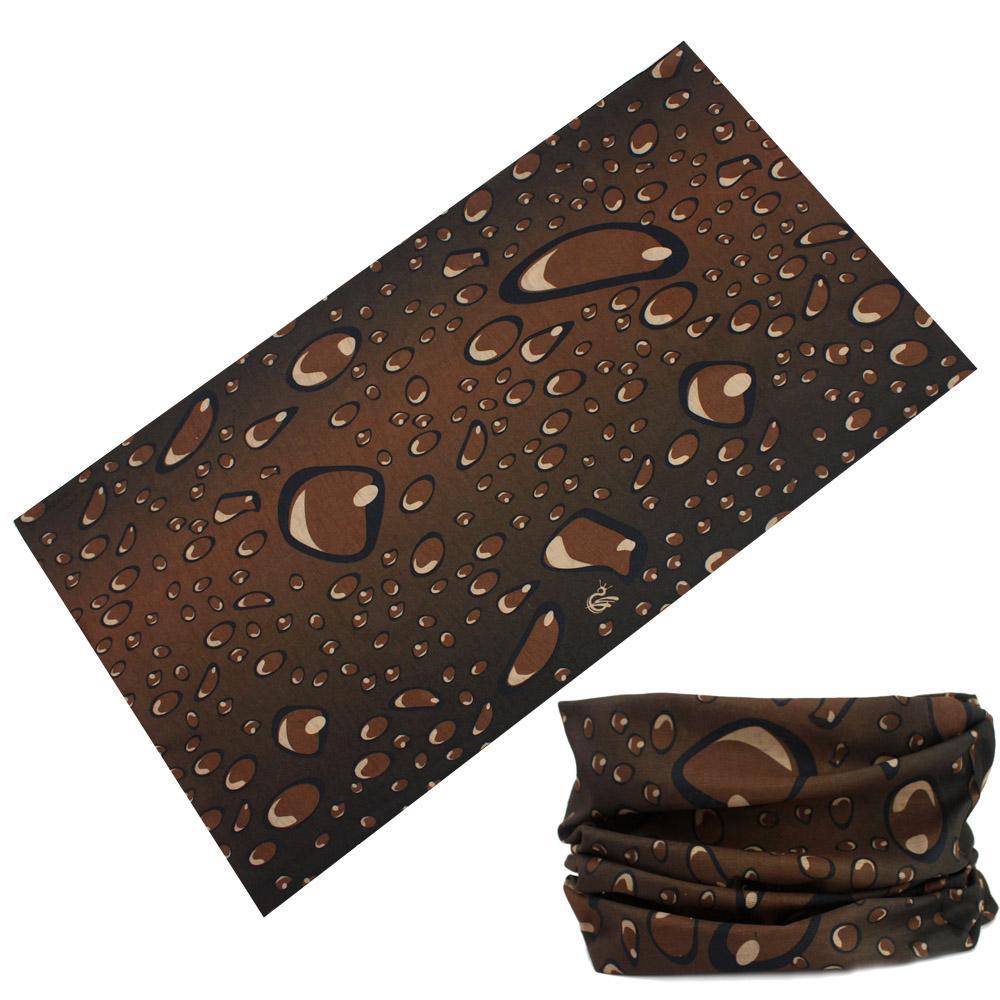 厂家供应 100%涤无缝圆筒头巾布 男女通用百变魔术圆桶头巾