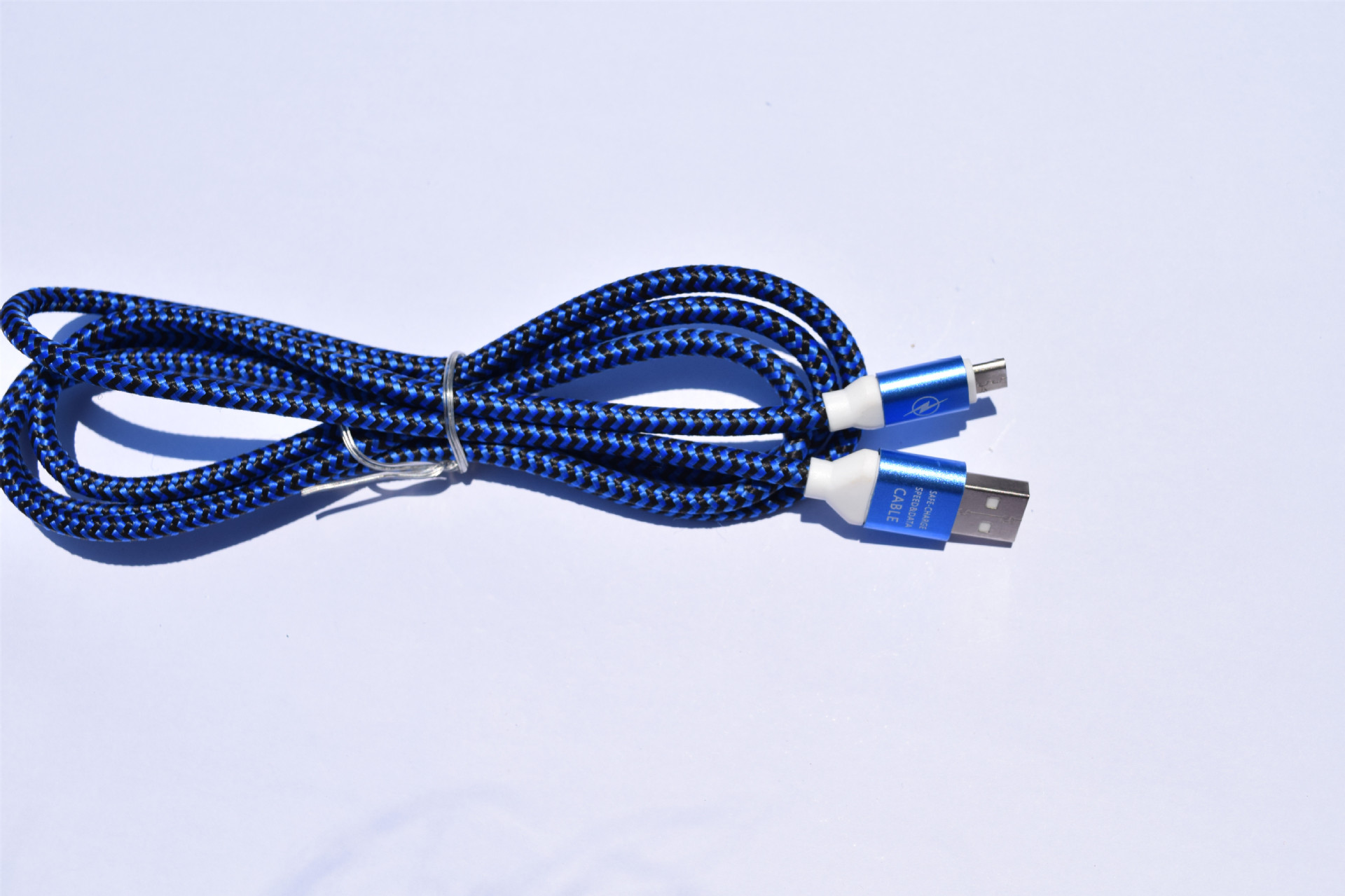 5米快充编织线 v8安卓数据线 手机充电线