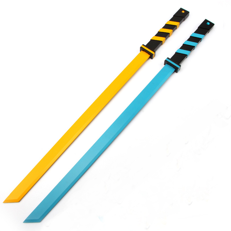 凹凸世界安迷修 冷热流双刀 武器cosplay动漫周边道具木刀木剑