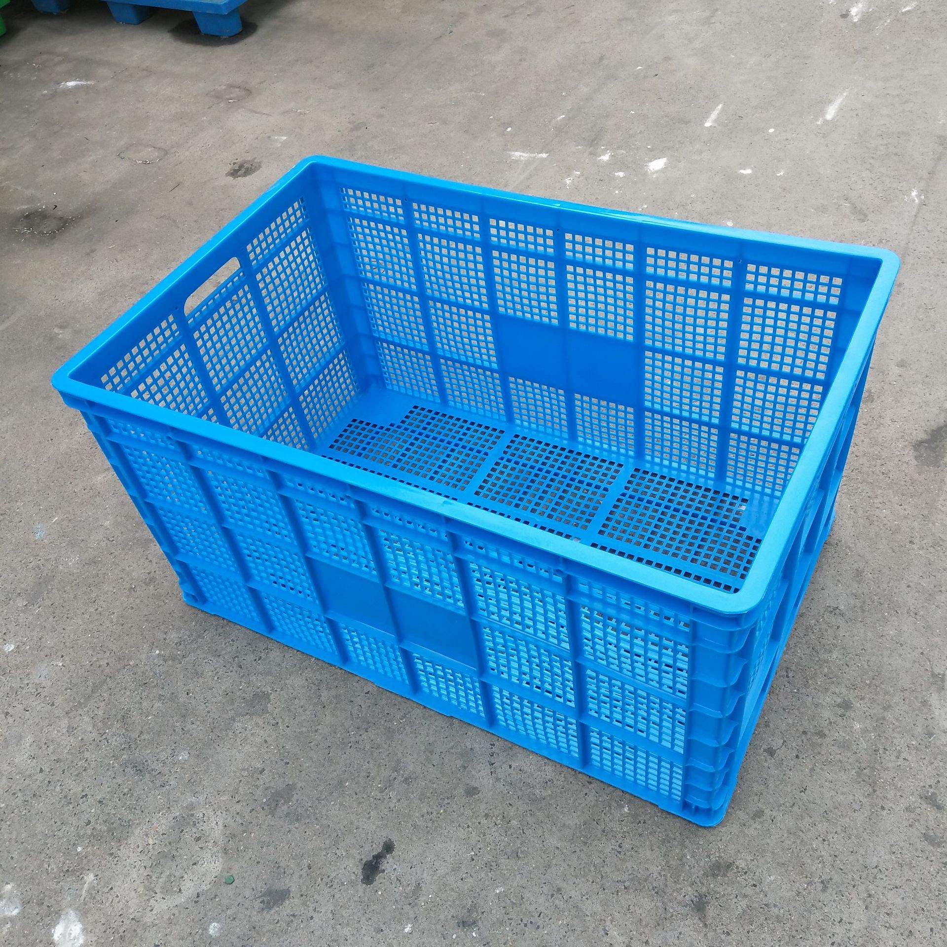 1米大型塑料筐厂家批发长方形塑料筐 多用途蔬菜水果塑料周转箱