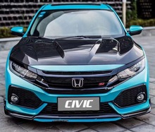 适用2016-18十代思域改装SI前杠后杠 HONDA CIVIC BODYKIT 大包围