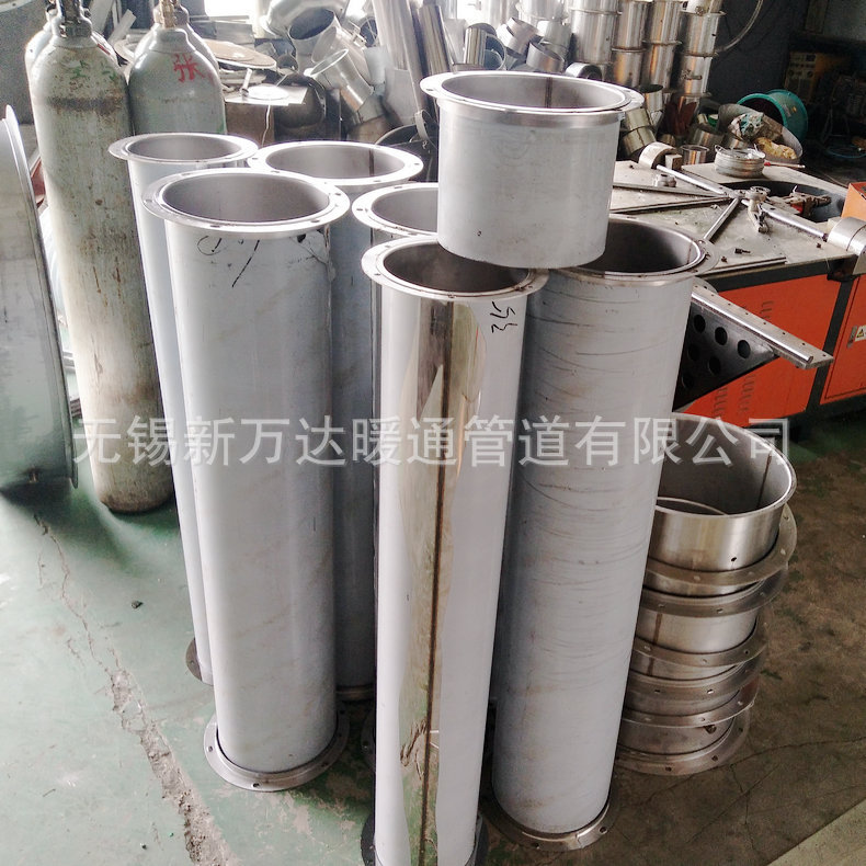 精品共板法兰空调风管 大口径不锈钢焊接风管 共板法兰风管定制