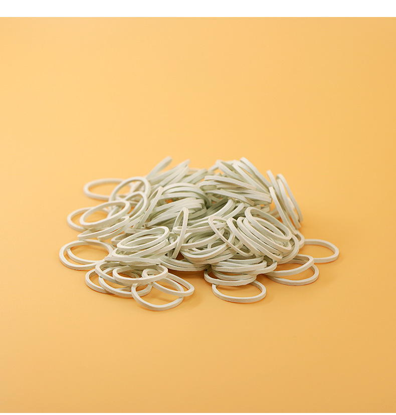 4无毒环保橡皮筋白色 橡胶圈 橡皮圈 电子厂专用皮筋圈