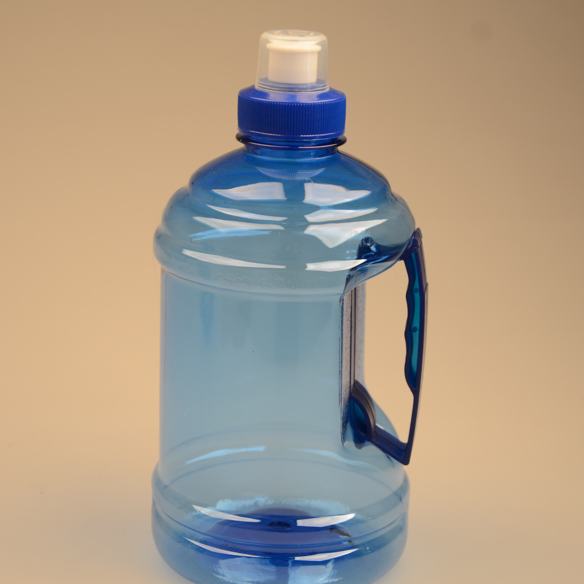 产地货源pet塑料透明饮水机专用运动水壶 户外防摔1l/2l大水桶杯